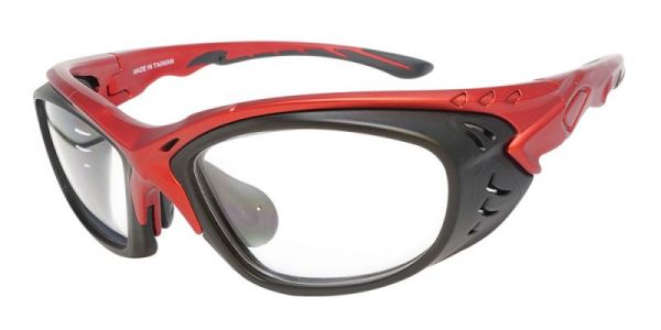  J137 Prescription  Safety Glasses Red