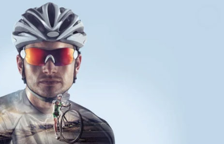 Prescription Safety Glasses Protect Cyclist’s Eyes